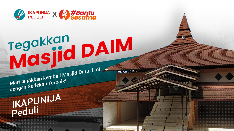 Tegakkan Masjid Daim dengan Sedekah Terbaik banner