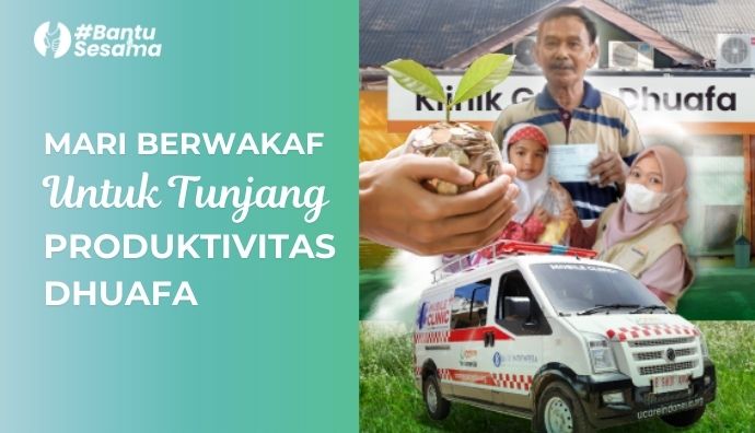 Mulai Wakaf Produktif Untuk Umat Dari Sekarang banner