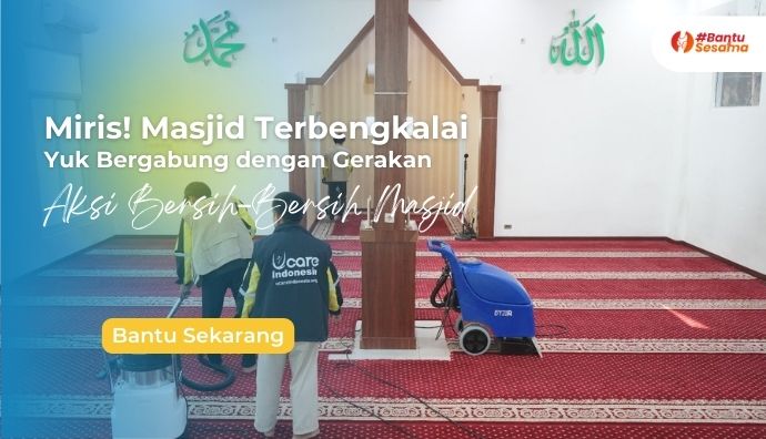 Aksi Bersih-Bersih Masjid banner