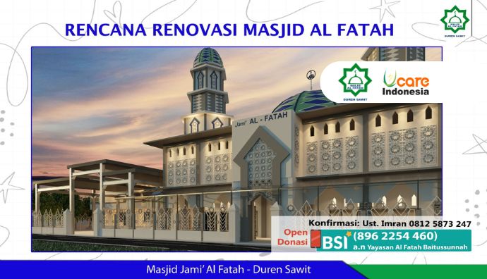 Pengadaan Canopy Mesjid Al Fatah Baitussunnah banner