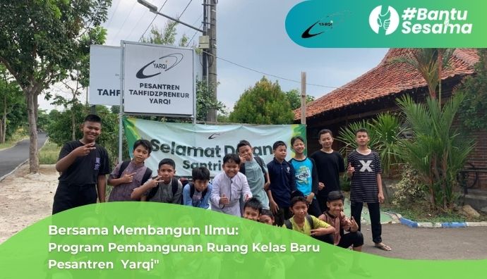 Pembangunan Kelas Pondok Pesantren Tahfizh YARQI banner