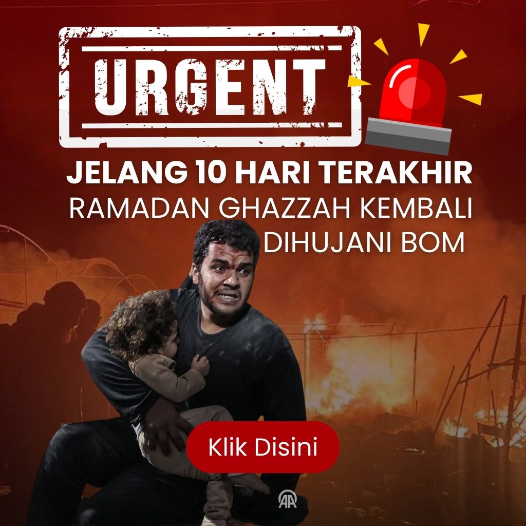Peduli Palestina popup banner