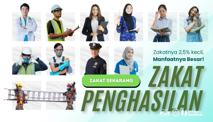 Zakat Penghasilanmu Bantu Mereka Berdiri Lebih Kuat banner