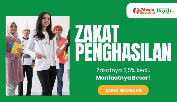 Salurkan Zakat Penghasilan Bersama IKADI: Kuatkan Mereka, Lipatgandakan Berkah banner