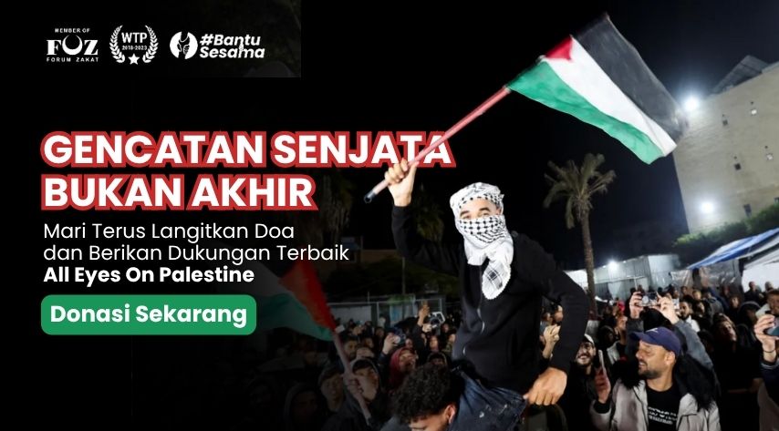 Terus Berikan Bantuan Terbaik Untuk Rakyat Palestina banner