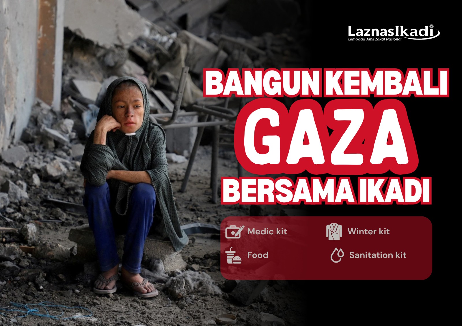 Bangun Kembali Gaza Bersama IKADI banner