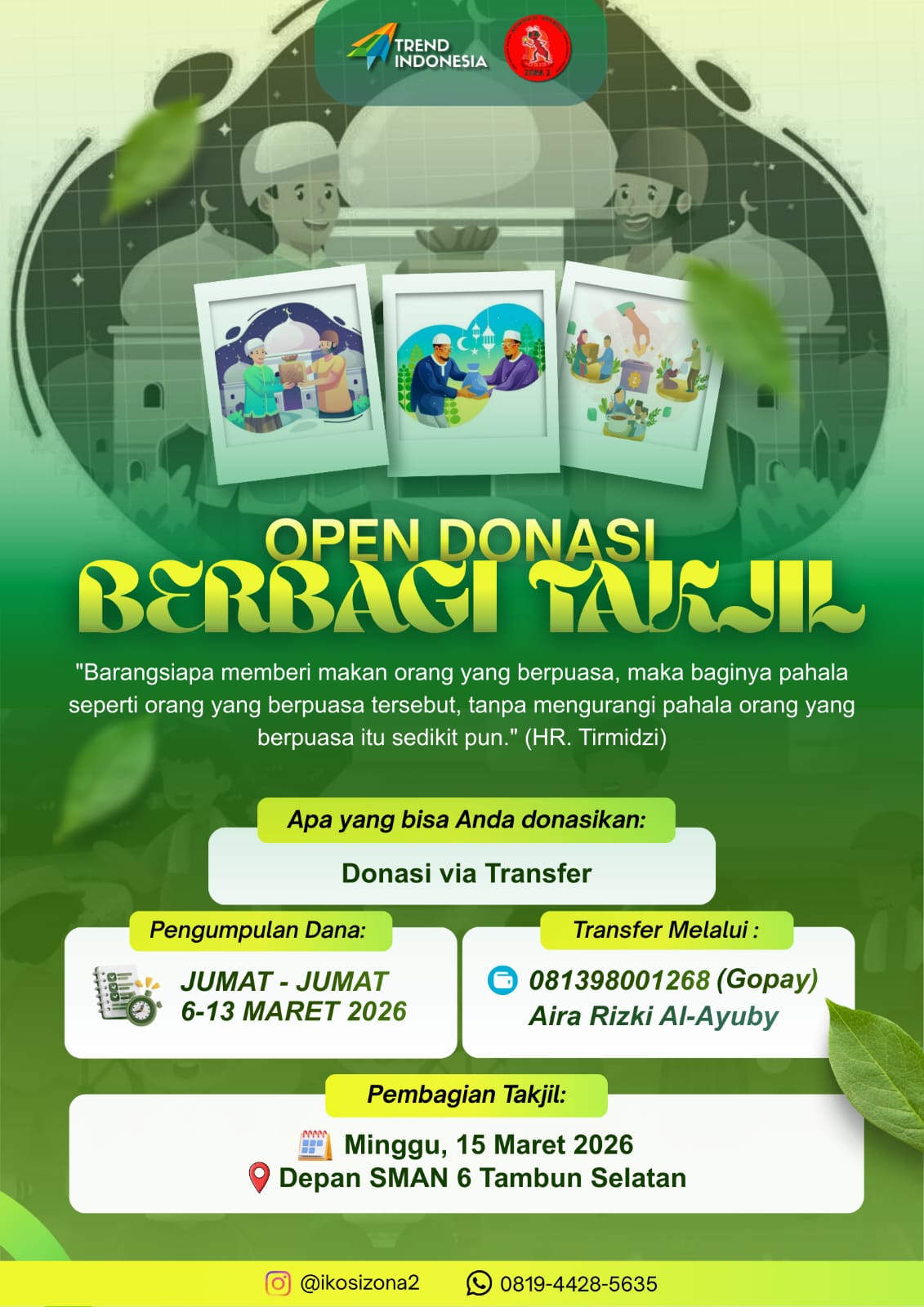 GERAKAN 1000 TAKJIL banner