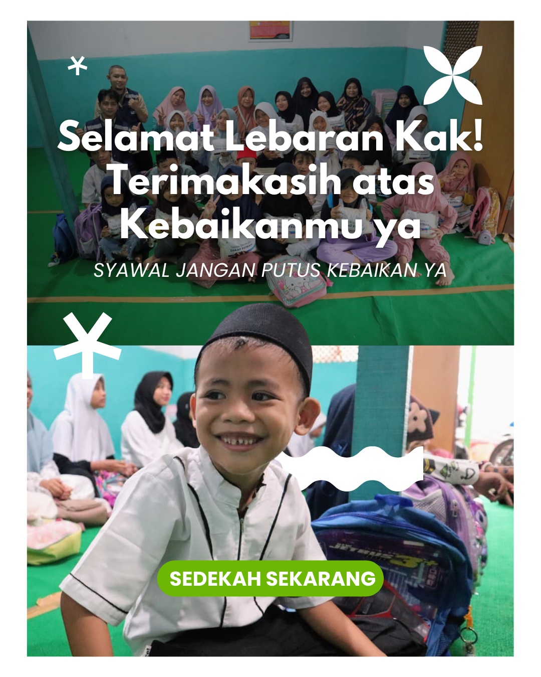 Sedekah Yatim Syawal 19 Maret - 5 April popup banner
