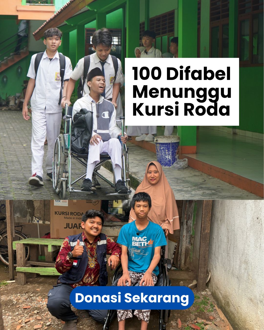 Kursi Roda 6 Mei 2026 popup banner