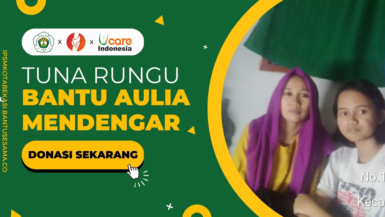 Tuna Rungu, Aulia Masih Berjuang untuk Bisa Mendengar! banner