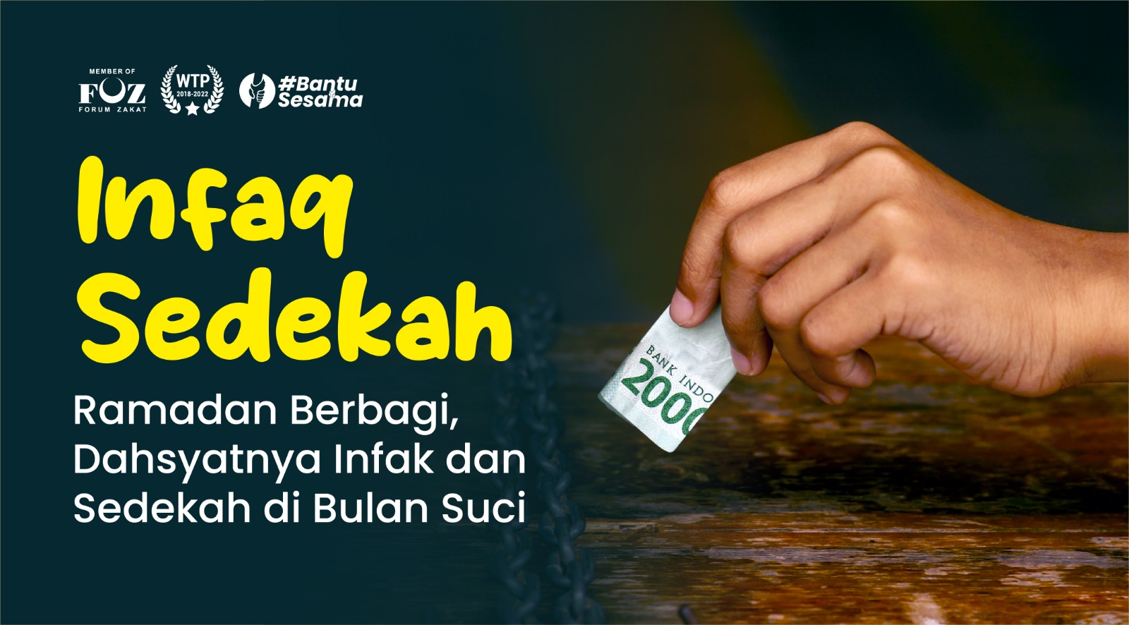 Ramadan Berbagi, Dahsyatnya Infak dan Sedekah di Bulan Suci banner