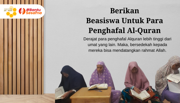 Berikan Beasiswa Untuk Penghafal Al-Quran banner