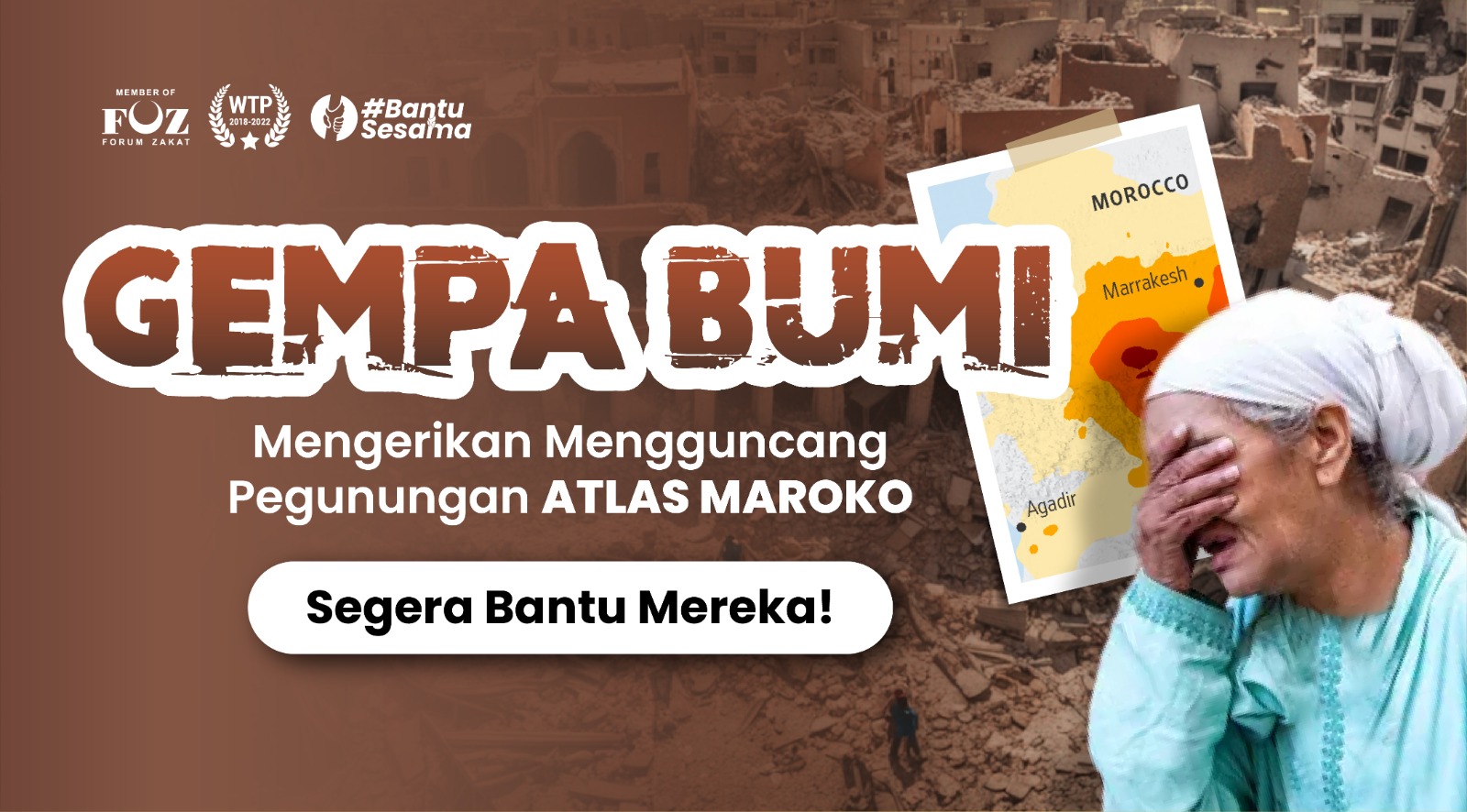 Gempa Bumi Mengerikan Mengguncang Pegunungan Atlas Maroko, Segera Bantu Mereka! banner